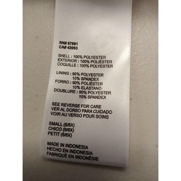 Umbro Girl's Red, White, and Blue Soccer Shorts Size 6x, Small - Picture 4 of 4